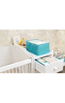 Orehome Baby Akordiyon Çekmece Düzenleyici Organizer - Çok Bölmeli Bebek Giysi Kutusu Su Yeşili / Large Açık Yeşil Orehome Baby Akordiyon Çekmece Düzenleyici Organizer - Çok Bölmeli Bebek Giysi Kutusu Su Yeşili / Large Açık Yeşil