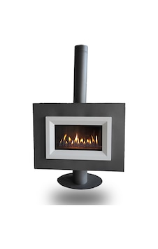 Mira H10F Freestanding Üstten Bacalı Şömineli Doğalgaz Sobası Mira H10F Freestanding Üstten Bacalı Şömineli Doğalgaz Sobası