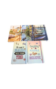 Lizy 13x21 CM 88 Yaprak Çizgili Sert Kapak Lastikli Defter Ec27 Lizy 13x21 CM 88 Yaprak Çizgili Sert Kapak Lastikli Defter Ec27
