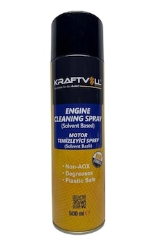 Motor Temizleme Spreyi 500ml Solvent /kraftvoll Motor Temizleme Spreyi 500ml Solvent /kraftvoll