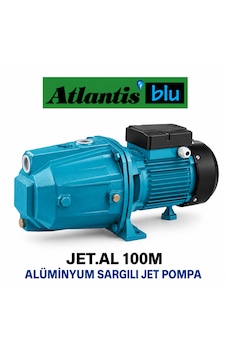 Atlantis Blu Jet100a 1hp 220v Döküm Gövdeli Alüminyum Sargılı Jet Pompa Okyanus Seri Atlantis Blu Jet100a 1hp 220v Döküm Gövdeli Alüminyum Sargılı Jet Pompa Okyanus Seri
