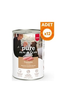 Mera Pure Sensitive Adult Hindili Yetişkin Köpek Konservesi 12 Adet 400 Gr Mera Pure Sensitive Adult Hindili Yetişkin Köpek Konservesi 12 Adet 400 Gr