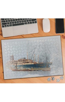Buz Dağının Yanında Hurda Gemi 240 Parça Puzzle Yapboz-3401500 Buz Dağının Yanında Hurda Gemi 240 Parça Puzzle Yapboz-3401500