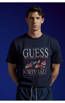 Guess Marina Regular Fit Erkek T-shirt M6gı46k3495 Lacivert Guess Marina Regular Fit Erkek T-shirt M6gı46k3495 Lacivert