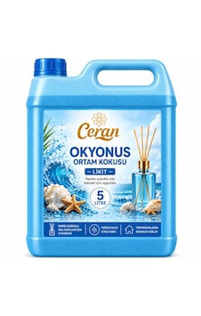 Bambu Ortam Kokusu Okyonus Yedek Likit 5 Litre Yoğun Esanslı Amber - Okyanus - Pudra Bambu Ortam Kokusu Okyonus Yedek Likit 5 Litre Yoğun Esanslı Amber - Okyanus - Pudra