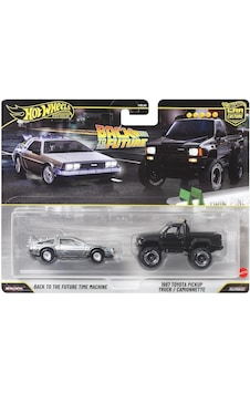 1:64 Hot Wheels Premium Car Culture 2'li Paket Back To The Future Tıme Machıne - 1987 Toyota Pıckup Truck Hbl96 - Jhw48 Çok Renkli 1:64 Hot Wheels Premium Car Culture 2'li Paket Back To The Future Tıme Machıne - 1987 Toyota Pıckup Truck Hbl96 - Jhw48 Çok Renkli