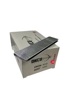 Mey İthalat Okçu 9030 U Zımba 5000 Adet Mey İthalat Okçu 9030 U Zımba 5000 Adet
