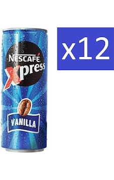 Nescafe xpress Vanilla / Vanilya Original Soğuk Kahve 250 ML x 12 Adet Nescafe xpress Vanilla / Vanilya Original Soğuk Kahve 250 ML x 12 Adet