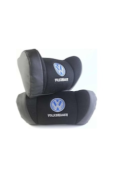 Volkswagen Oto Boyun Yastığı 2'li Siyah Volkswagen Oto Boyun Yastığı 2'li Siyah