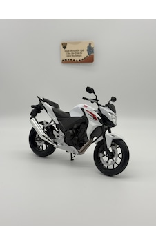 Honda Cb500f Model Motosiklet 1:10 Ölçek Beyaz Welly Honda Cb500f Model Motosiklet 1:10 Ölçek Beyaz Welly