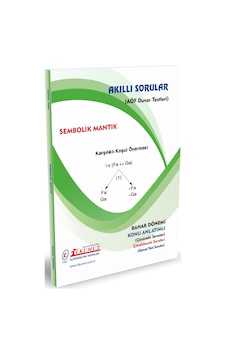 İlkumut Yayınları - Sembolik Mantık - Konu Anlatımlı - Çözümlü Sorular İlkumut Yayınları - Sembolik Mantık - Konu Anlatımlı - Çözümlü Sorular