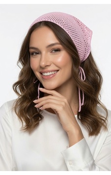 Yazlık File Üçgen Pembe Bandana Örgü Saç Bandı Bohem Aksesuar Pembe Yazlık File Üçgen Pembe Bandana Örgü Saç Bandı Bohem Aksesuar Pembe