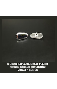 Persol Gözlük Silikon Kaplı Metal Gözlük Burunluğu 1 Çift