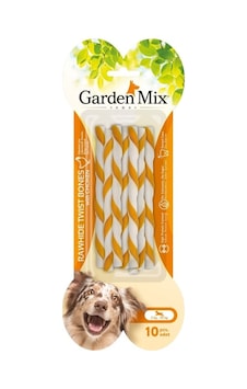 Garden Mix Tavuklu Burgu Çubuk Kemik 10'lu Garden Mix Tavuklu Burgu Çubuk Kemik 10'lu