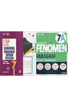 Fenomen Yayıncılık Kurmay 7. Sınıf Kurumsal Paragraf+fenomen 7a Paragraf 2 Kitap Fenomen Yayıncılık Kurmay 7. Sınıf Kurumsal Paragraf+fenomen 7a Paragraf 2 Kitap