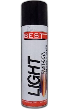 Light Sprey Boya Mat Siyah 225 Ml Tekli Mat Siyah Light Sprey Boya Mat Siyah 225 Ml Tekli Mat Siyah