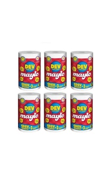 Maylo Dev Rulo Kağıt Havlu 6 Paket Maylo Dev Rulo Kağıt Havlu 6 Paket