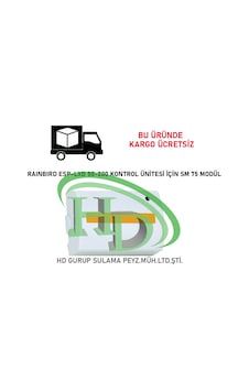 Rainbird Esp Lxd Kontrol Ünitesi Ek Modül 75 İstasyon Sm75 Rainbird Esp Lxd Kontrol Ünitesi Ek Modül 75 İstasyon Sm75