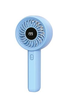 Feny Fn-f45 Mavi Kademeli Ultra Sessiz Led Göstergeli Şarjlı 1800mah Turbo Mini El Fanı Feny Fn-f45 Mavi Kademeli Ultra Sessiz Led Göstergeli Şarjlı 1800mah Turbo Mini El Fanı