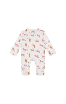 Antebies Beyaz Pembe Uzun Kollu Kız Bebek Patikli Tulum Çok Renkli Antebies Beyaz Pembe Uzun Kollu Kız Bebek Patikli Tulum Çok Renkli