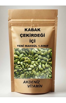Akdeniz Vitamin Kabak Çekirdeği İçi Çiğ 1 KG Akdeniz Vitamin Kabak Çekirdeği İçi Çiğ 1 KG