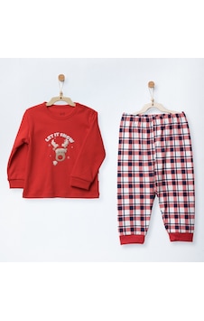 Andywawa Bebek Pijama Ac27163 Kırmızı Andywawa Bebek Pijama Ac27163 Kırmızı