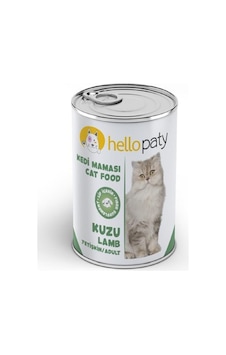 Hello Patty Kuzu Etli Yetişkin Kedi Konservesi 415 G