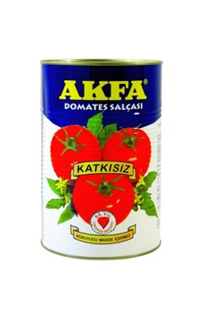 Akfa Domates Salçası Teneke 6 x 4300 G Akfa Domates Salçası Teneke 6 x 4300 G