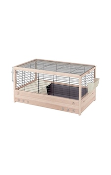 Ferplast Arena 100 Ahşap Tavşan Kafesi 100x62,5x51cm