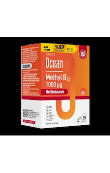 Ocean Methyl B12 1000mcg 10+5ml %50 Fazla 850081345244 Ocean Methyl B12 1000mcg 10+5ml %50 Fazla 850081345244