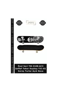 Özel Seri Yw-3108-ac3 Şeffaf Teker Kaykay Y31-81 Sürüş Turlar Açık Hava Çok Renkli Özel Seri Yw-3108-ac3 Şeffaf Teker Kaykay Y31-81 Sürüş Turlar Açık Hava Çok Renkli