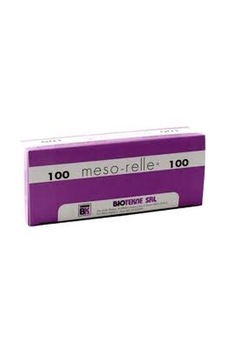 Meso-Relle Mezoterapi İğnesi 33G x 4MM 100 Adet Meso-Relle Mezoterapi İğnesi 33G x 4MM 100 Adet