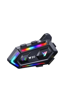 Yeni Nesil Bluetooth 5.3 Motosiklet Intercom Rgb Işıklı 1000m Mesafeli Yeni Nesil Bluetooth 5.3 Motosiklet Intercom Rgb Işıklı 1000m Mesafeli