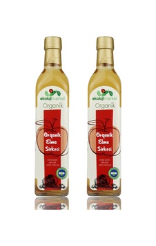 Organik Elma Sirkesi 500 Ml - 2'li Paket Organik Elma Sirkesi 500 Ml - 2'li Paket