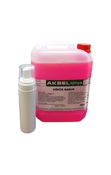 Akbel Kimya Köpük Sabun 5 KG + Köpük Yapıcı Dispanser
