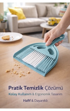 Emilahome Damla Hamarat Fırça Turkuaz 17 Cm - 867601900