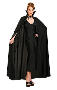 Siyah Renk Yakalı Halloween Pelerini 120 Cm Çok Renkli Siyah Renk Yakalı Halloween Pelerini 120 Cm Çok Renkli