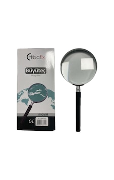 Bafix Büyüteç Cam Metal Çerçeveli 90 Mm Büyüteç