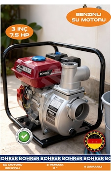 7.5 Hp 80a Benzinli Su Pompası - 3 İnç