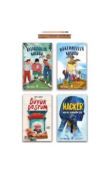 Timaş İlk Gençlik Mükemmeller Kulübü - Başarısızlar Kulübü - Büyük Dostum - Hacker Set 4 Kitap