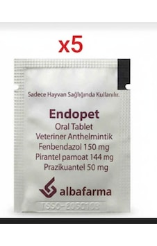 Alfafarm Endopee Kedi Köpek İç Parazt 5'li