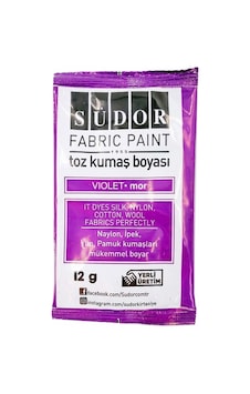 Kumaş Boyası Toz 12 Gr 1 Adet Südor Toz Kumaş Boyası Kot Pantalon Gömlek Tişört Tekstil Kumaş Boyası 1 Adet Mor Kumaş Boyası Toz 12 Gr 1 Adet Südor Toz Kumaş Boyası Kot Pantalon Gömlek Tişört Tekstil Kumaş Boyası 1 Adet Mor