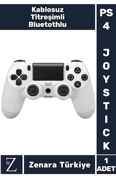 4 Kablosuz Bluetooth Titreşimli Ps 4/pc Uyumlu Playstation 4 Wireless Joystick Oyun Kolu