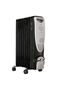Awox Dilimfit 8F 2400 W 8 Dilim Yağlı Radyatör Siyah Awox Dilimfit 8F 2400 W 8 Dilim Yağlı Radyatör Siyah