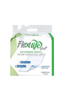 Flexi Life Kaydırmaz Bantlı Çiş Pedi 60 x 90 CM 30'lu