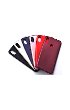 Xiaomi Redmi Note 7 Kılıf Zore Premier Silikon Kapak Saks Mavi Xiaomi Redmi Note 7 Kılıf Zore Premier Silikon Kapak Saks Mavi