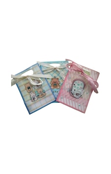 Asetat Hediye Çantası Kurdelalı 18x26cm - 1 Adet Asetat Hediye Çantası Kurdelalı 18x26cm - 1 Adet
