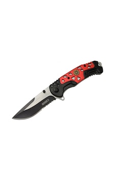 Lanmark Mx10b Kırmızı Testereli Outdoor Çakı 21 Cm - Otomatik, Perçinli Lanmark Mx10b Kırmızı Testereli Outdoor Çakı 21 Cm - Otomatik, Perçinli