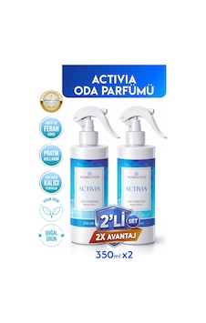 Doğal Bileşenli Oda Parfümü Activia 350 Ml 2li Set Doğal Bileşenli Oda Parfümü Activia 350 Ml 2li Set
