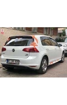 Volkswagen Golf Uyumlu 7 R400 Difüzör Plastik Volkswagen Golf Uyumlu 7 R400 Difüzör Plastik
